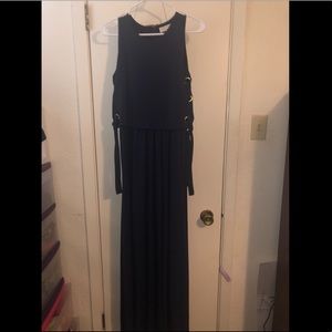 Michael Kors Long Navy Blue Dress